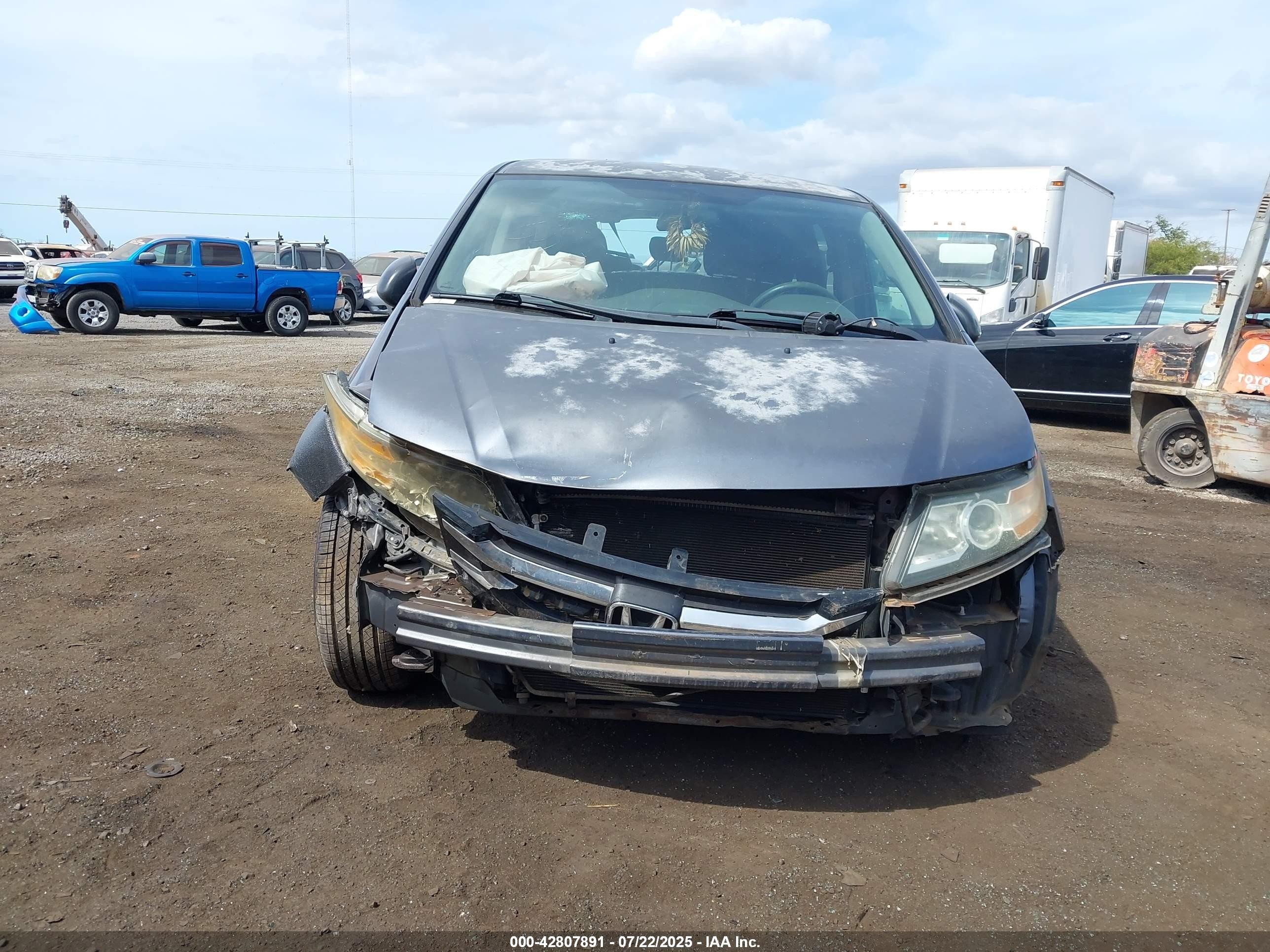 2014 Honda Odyssey Lx Черный vin: 5FNRL5H2XEB070731