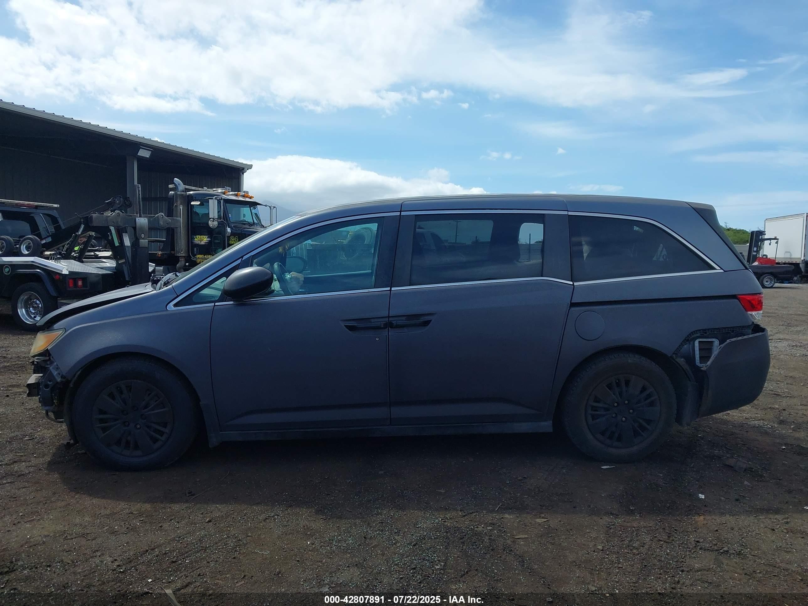 2014 Honda Odyssey Lx Черный vin: 5FNRL5H2XEB070731