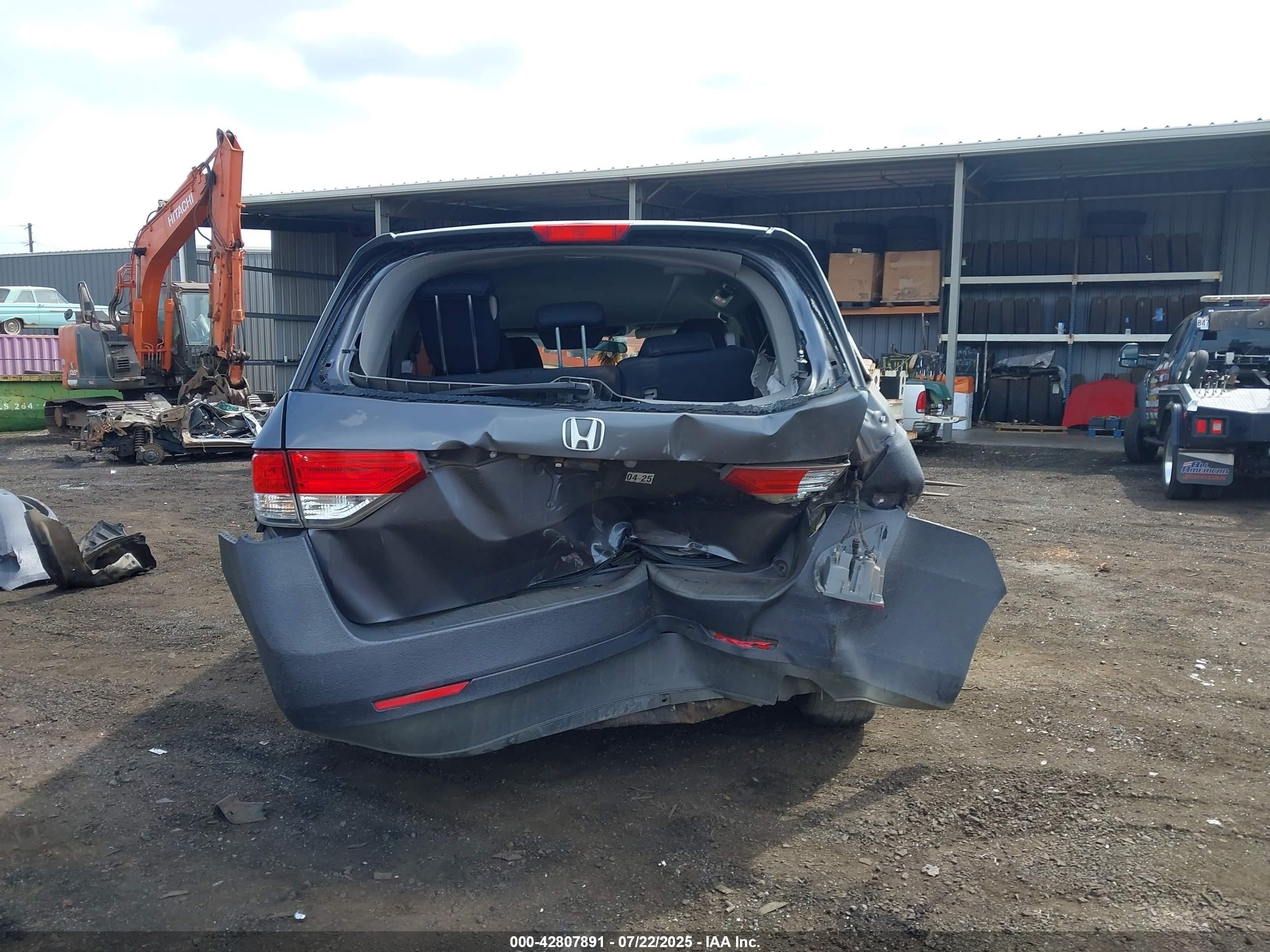 2014 Honda Odyssey Lx Черный vin: 5FNRL5H2XEB070731