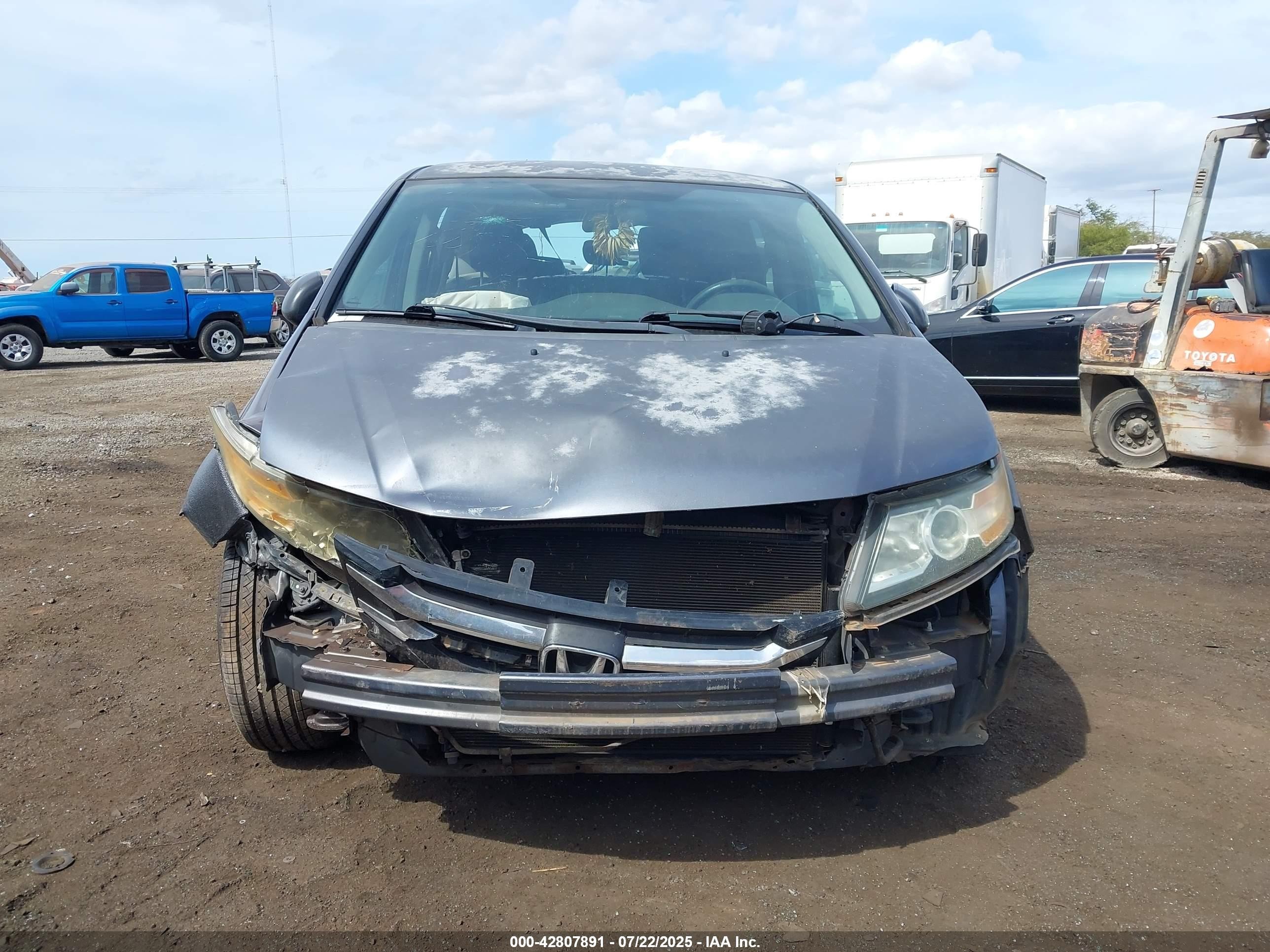 2014 Honda Odyssey Lx Черный vin: 5FNRL5H2XEB070731
