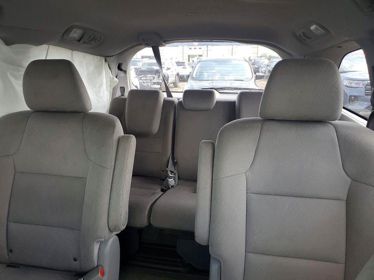 2015 Honda Odyssey Lx Blue vin: 5FNRL5H2XFB020820