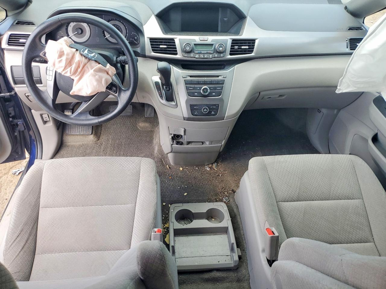 2015 Honda Odyssey Lx Blue vin: 5FNRL5H2XFB020820