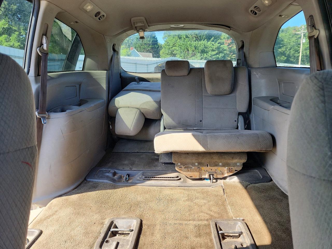 2015 Honda Odyssey Lx Gray vin: 5FNRL5H2XFB119038