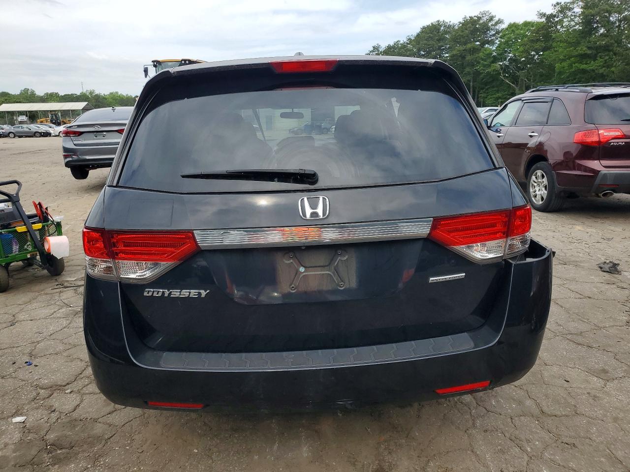 2016 Honda Odyssey Se Black vin: 5FNRL5H34GB163546
