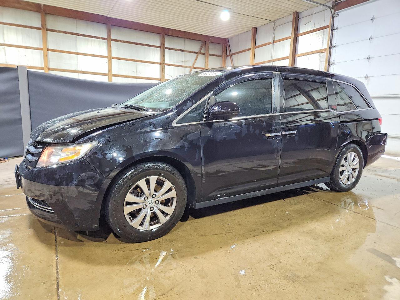 2017 Honda Odyssey Se Black vin: 5FNRL5H36HB025119