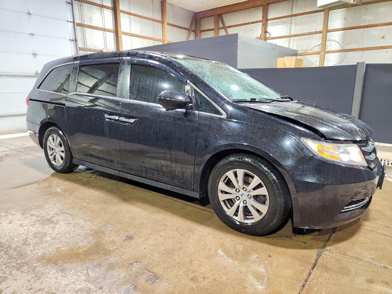 2017 Honda Odyssey Se Black vin: 5FNRL5H36HB025119