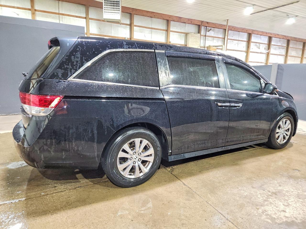 2017 Honda Odyssey Se Black vin: 5FNRL5H36HB025119