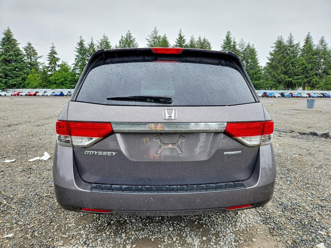 2016 Honda Odyssey Se Gray vin: 5FNRL5H38GB078581