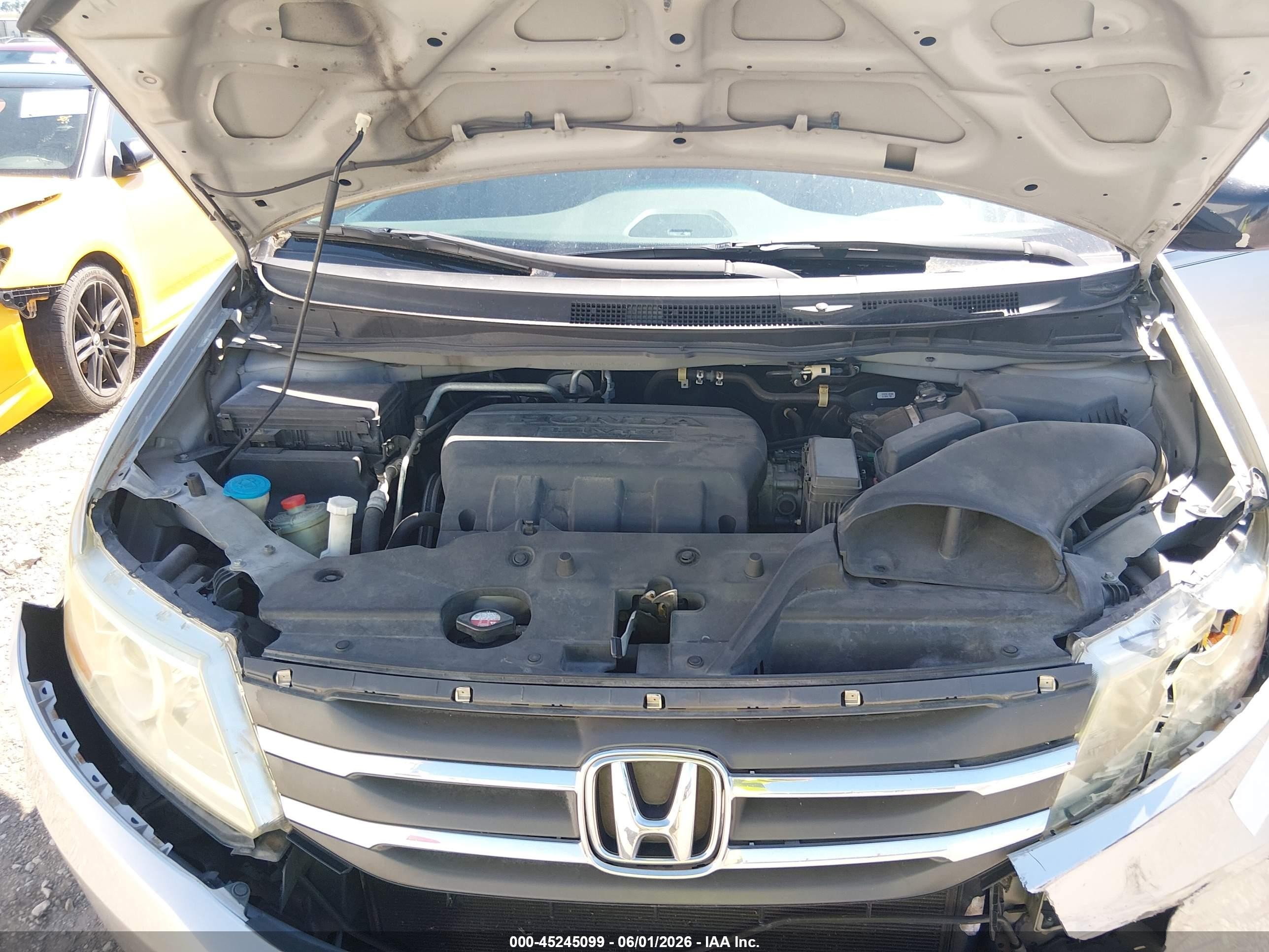 2011 Honda Odyssey Ex Silver vin: 5FNRL5H40BB004749