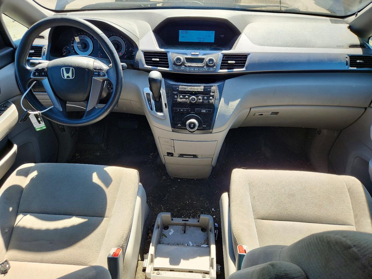 2011 Honda Odyssey Ex Gray vin: 5FNRL5H40BB025505