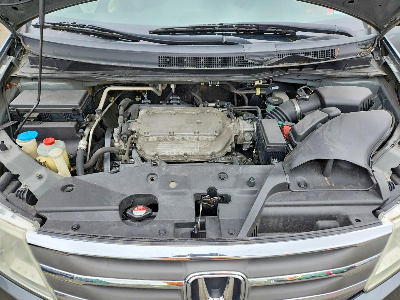 2011 Honda Odyssey Ex Gray vin: 5FNRL5H40BB061954
