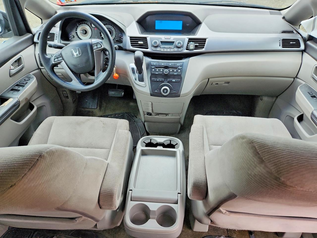 2011 Honda Odyssey Ex Gray vin: 5FNRL5H40BB061954