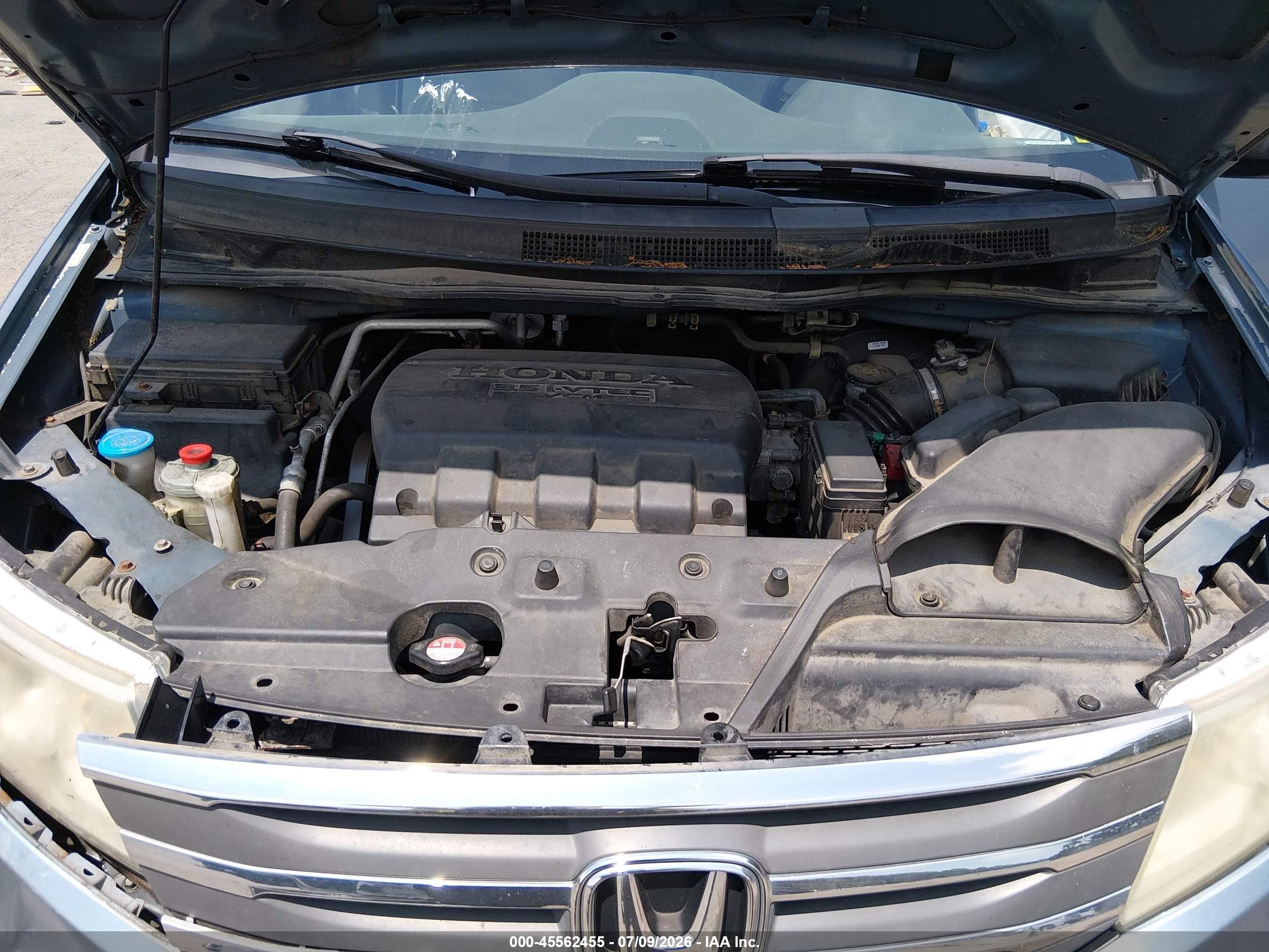 2011 Honda Odyssey Ex Blue vin: 5FNRL5H40BB075398