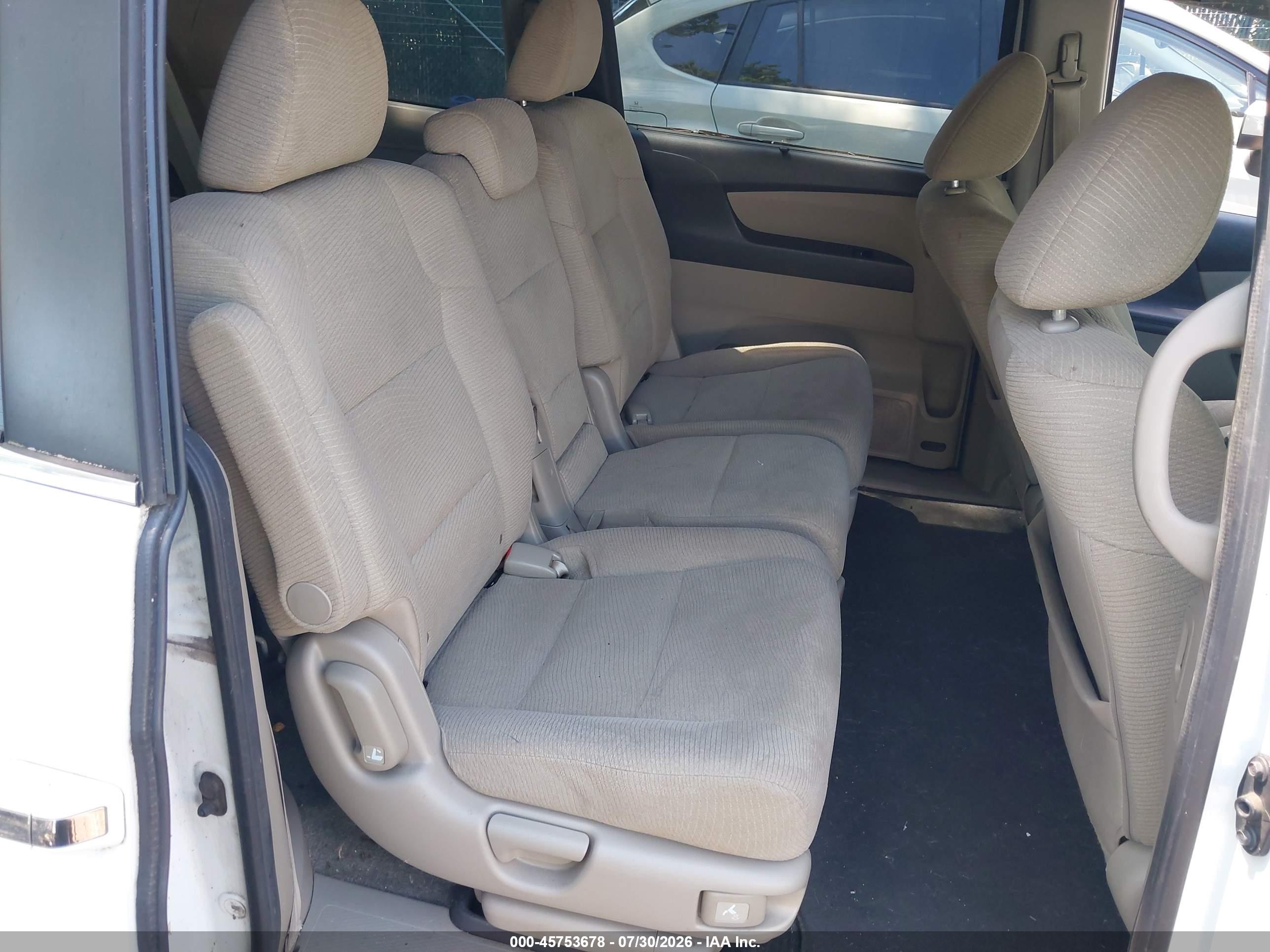 2012 Honda Odyssey Ex White vin: 5FNRL5H40CB042662