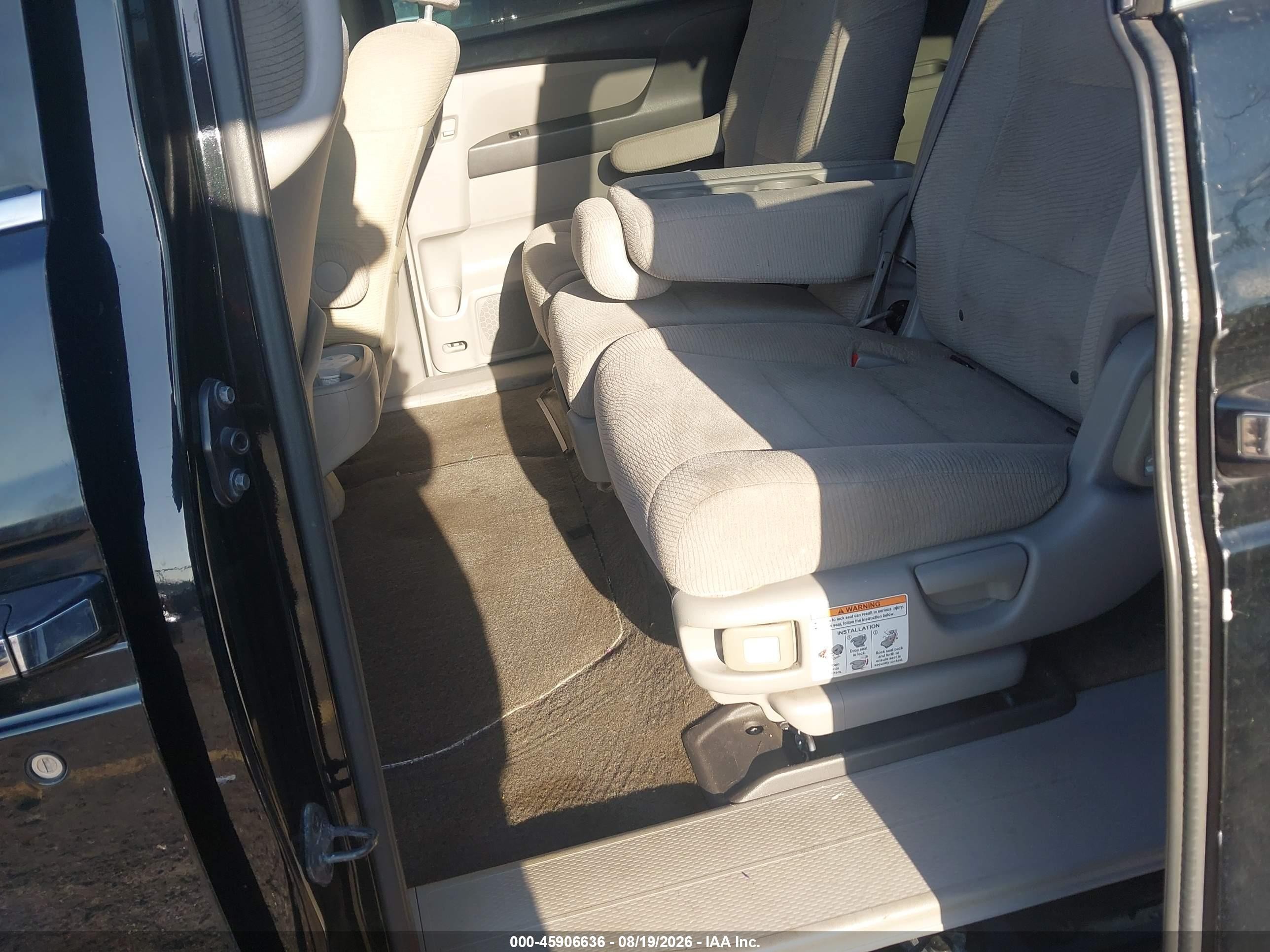 2012 Honda Odyssey Ex Черный vin: 5FNRL5H40CB074513