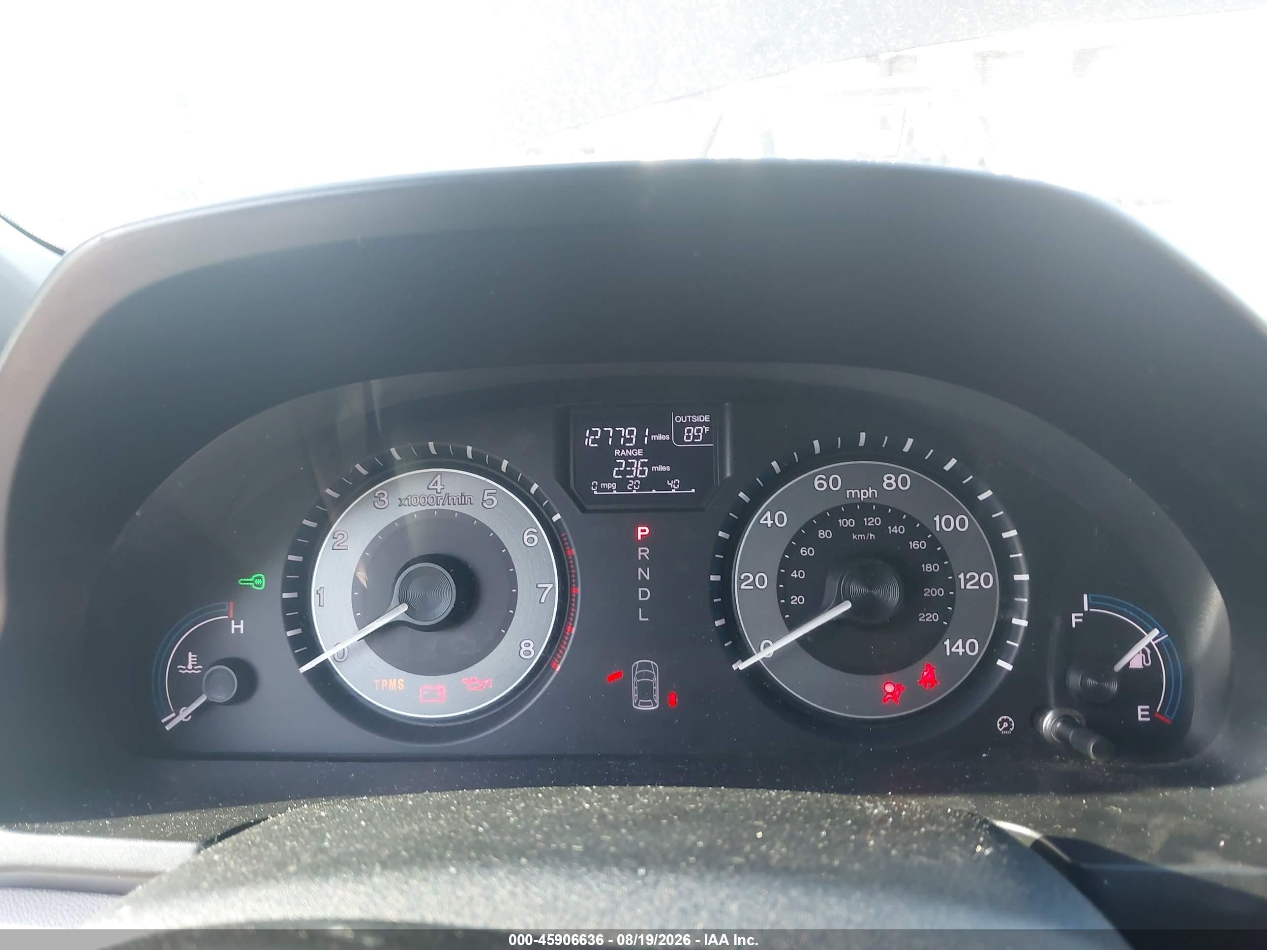 2012 Honda Odyssey Ex Черный vin: 5FNRL5H40CB074513