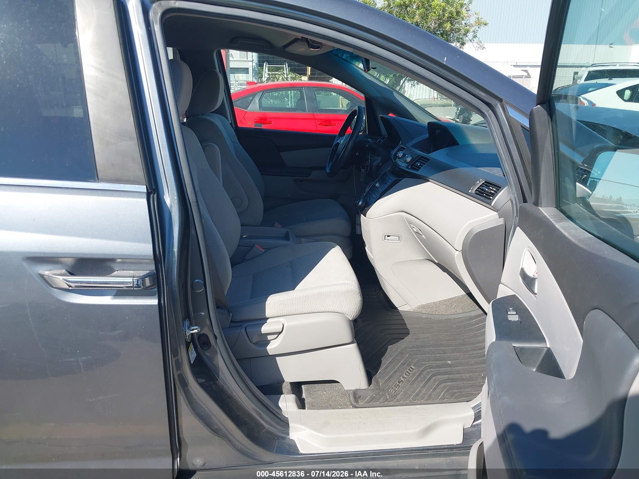 2012 Honda Odyssey Ex Серый vin: 5FNRL5H40CB085141
