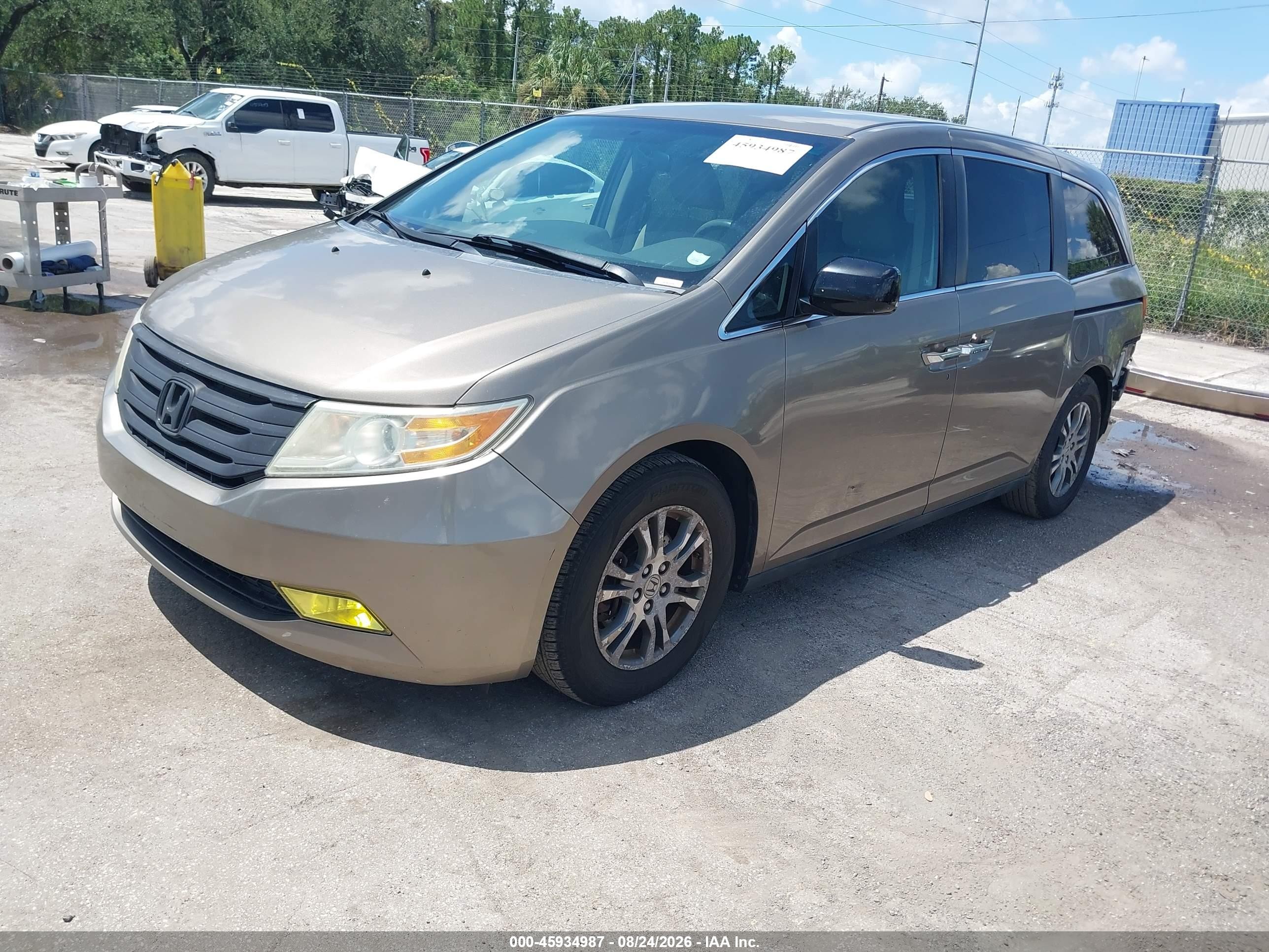 2012 Honda Odyssey Ex Gold vin: 5FNRL5H40CB131907