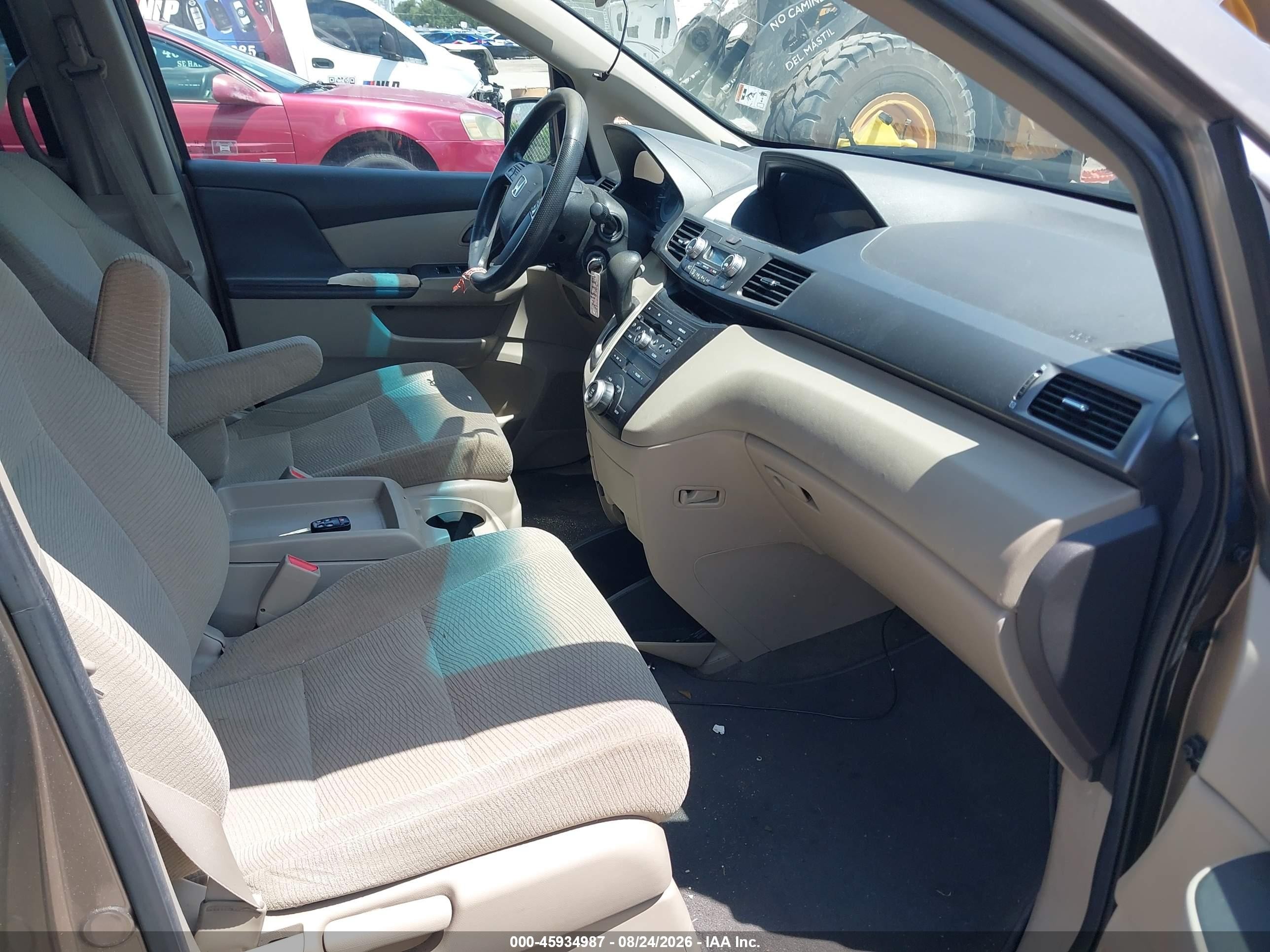2012 Honda Odyssey Ex Gold vin: 5FNRL5H40CB131907