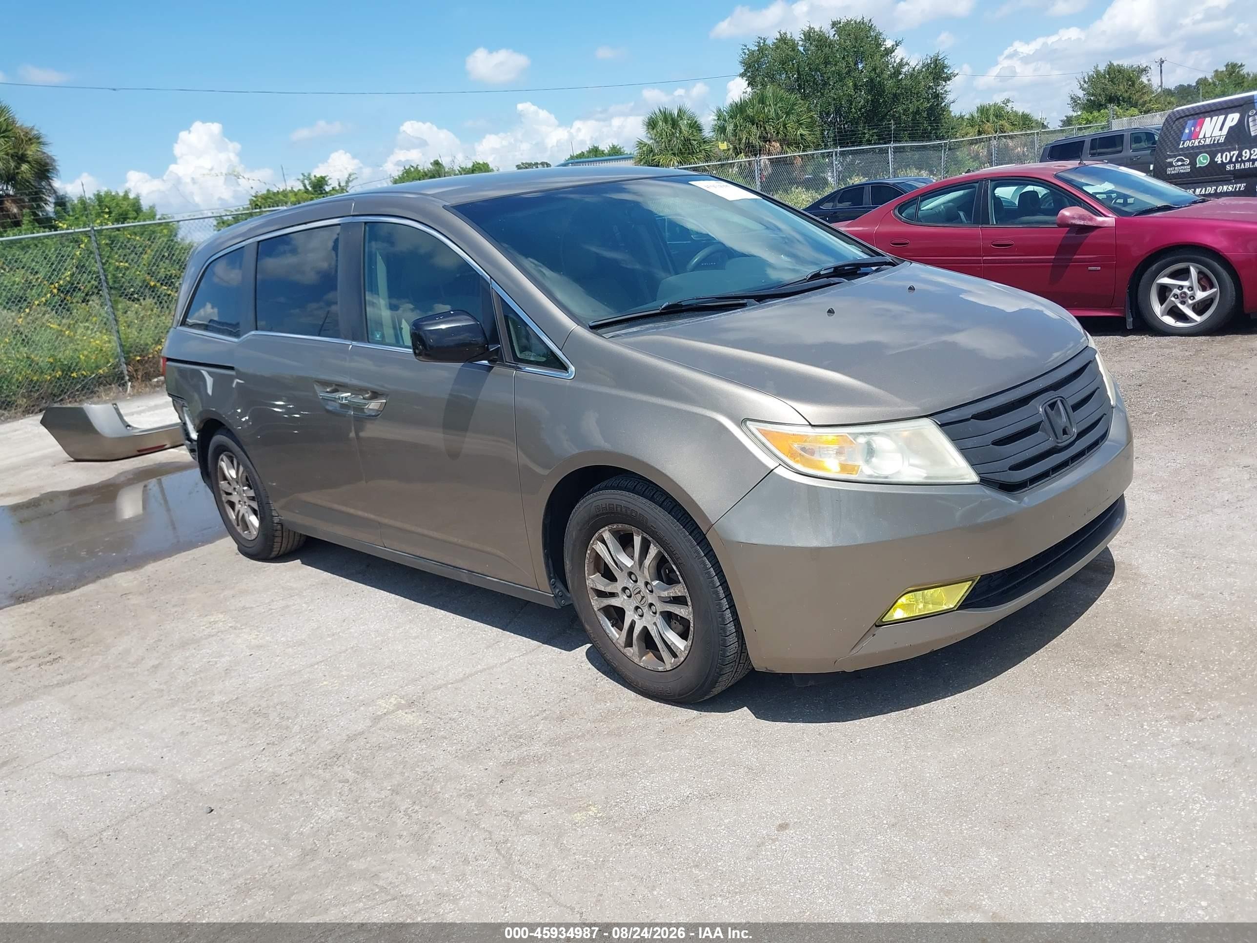 2012 Honda Odyssey Ex Gold vin: 5FNRL5H40CB131907