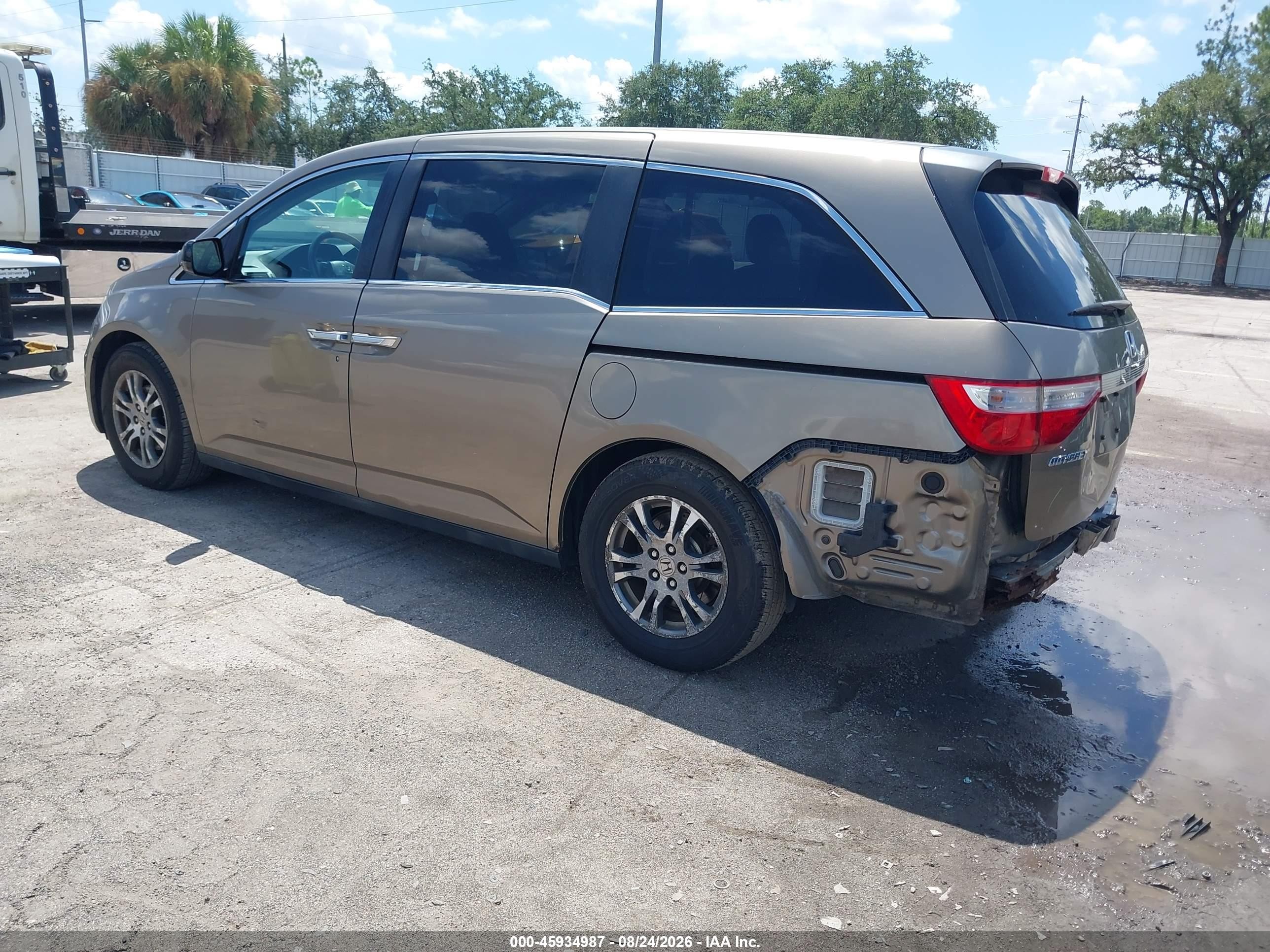 2012 Honda Odyssey Ex Gold vin: 5FNRL5H40CB131907
