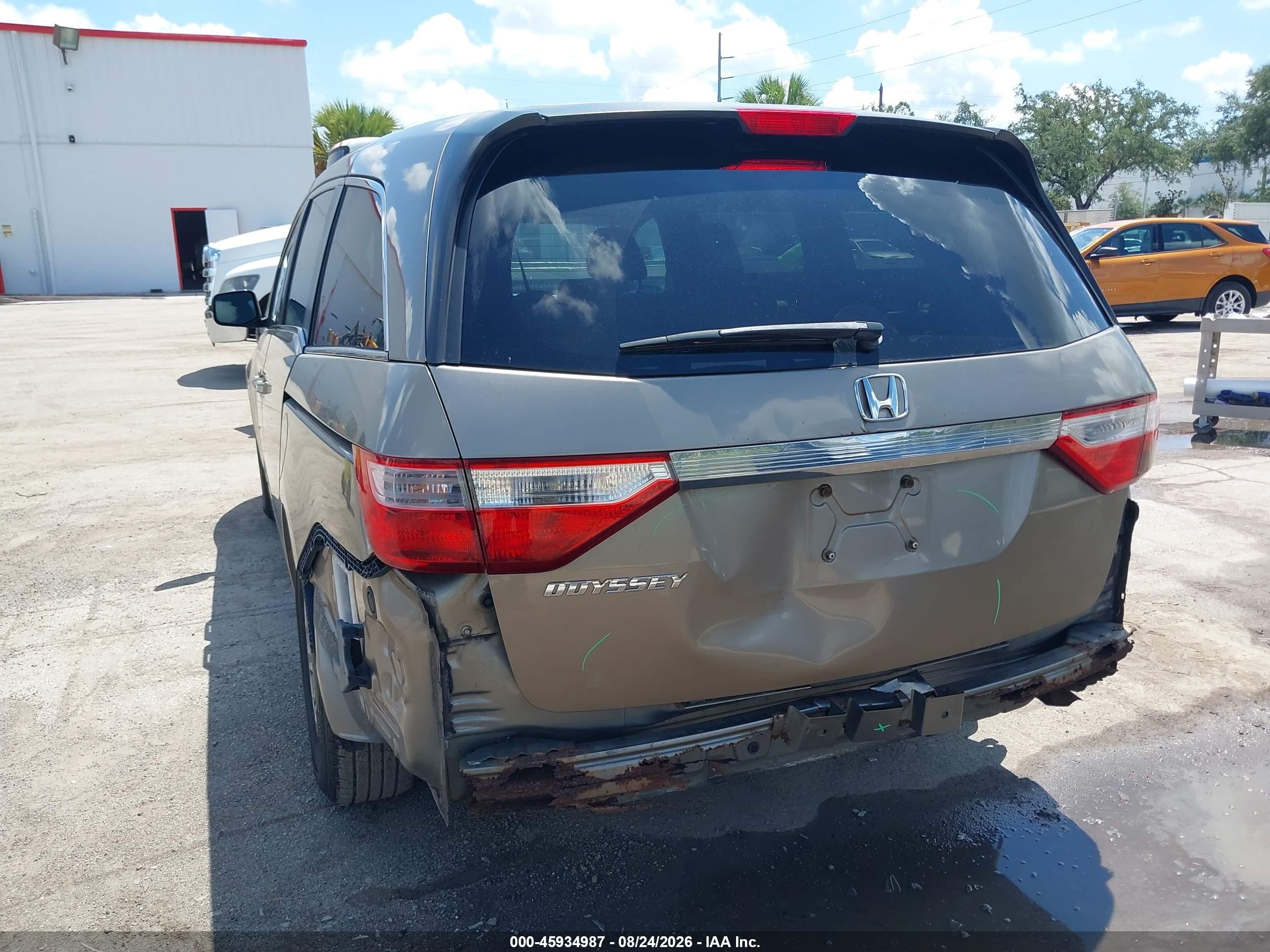 2012 Honda Odyssey Ex Gold vin: 5FNRL5H40CB131907
