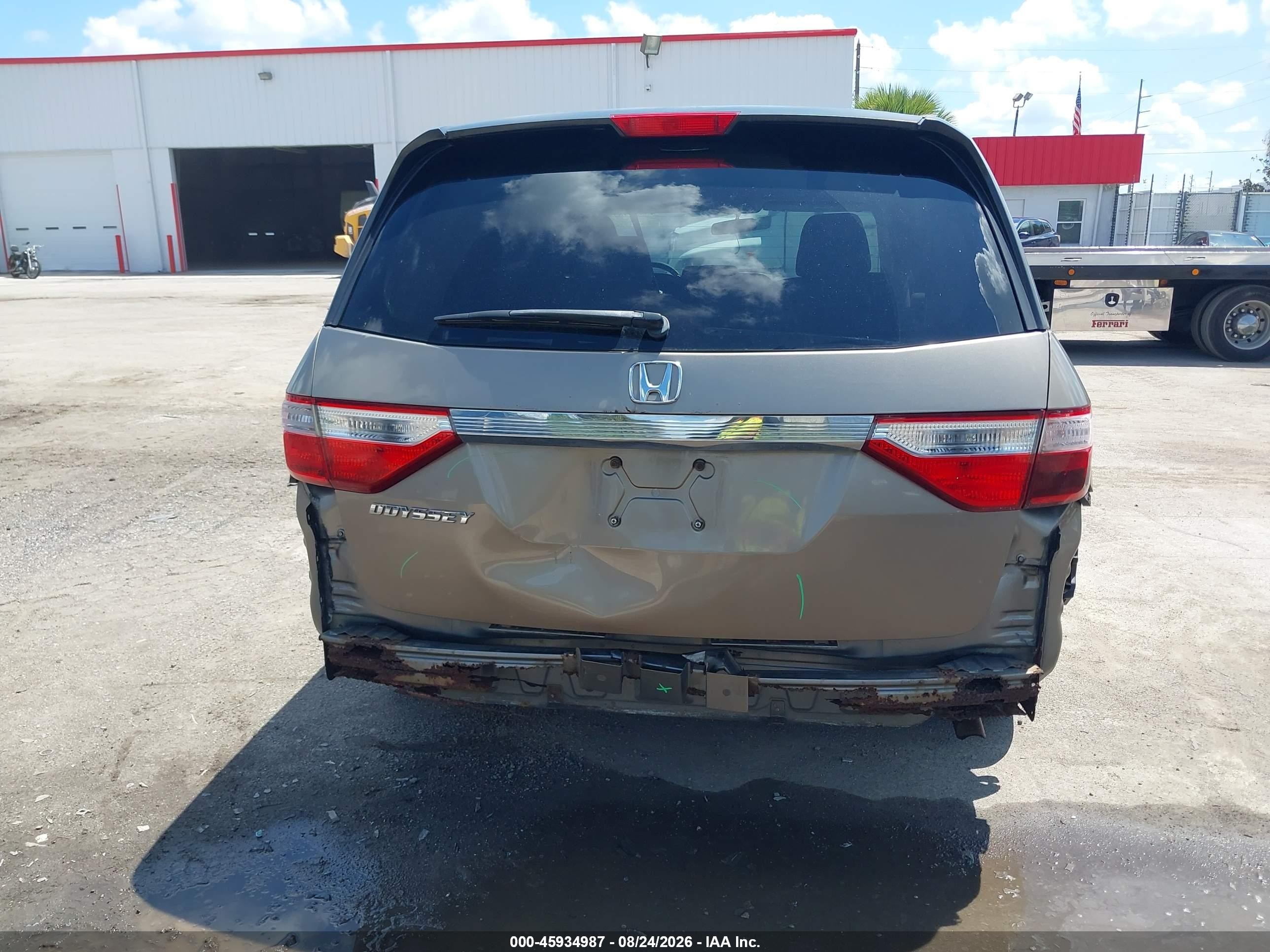 2012 Honda Odyssey Ex Gold vin: 5FNRL5H40CB131907