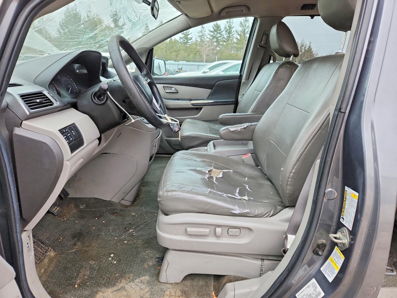 2012 Honda Odyssey Ex Серый vin: 5FNRL5H40CB505366