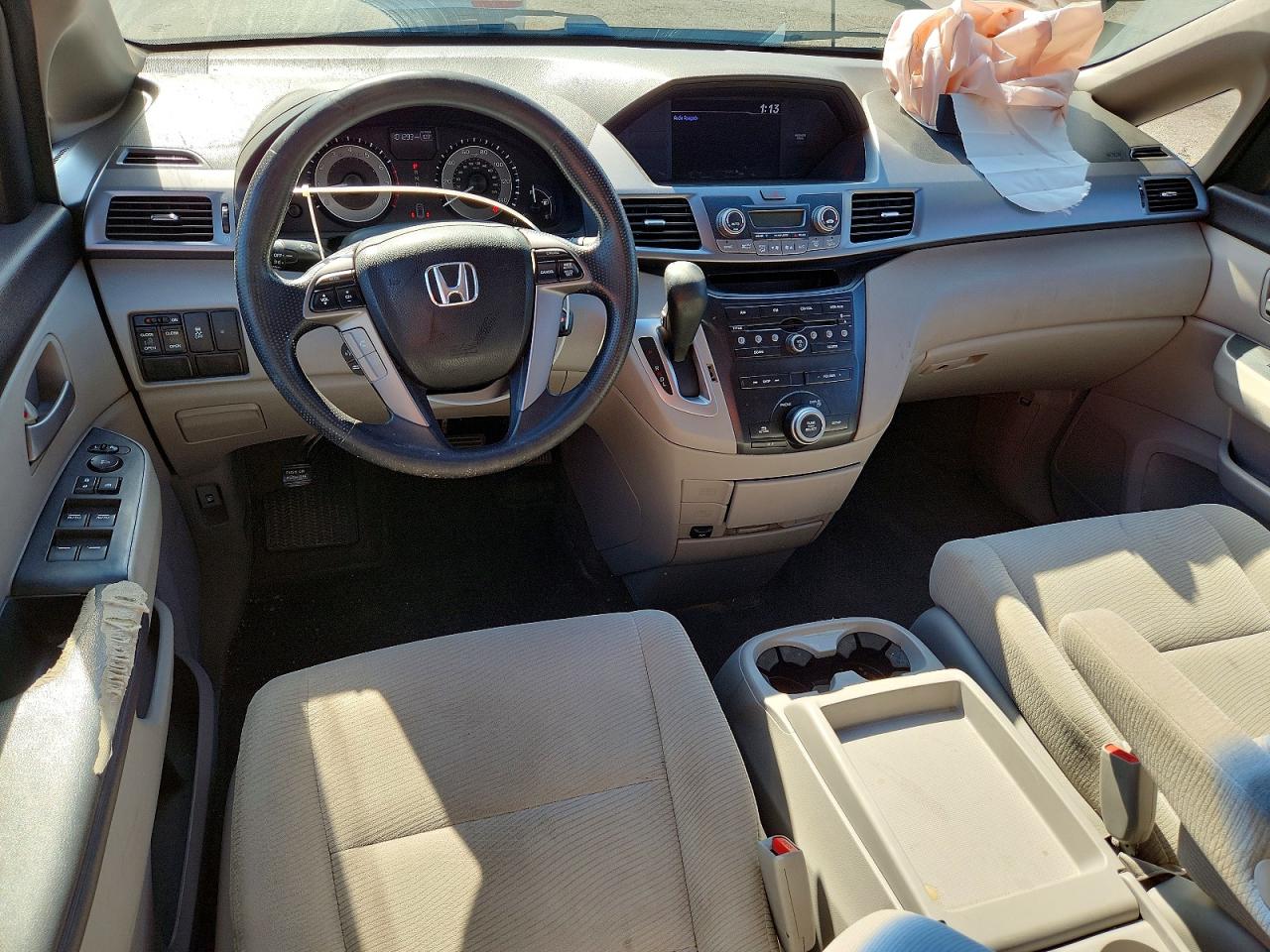2013 Honda Odyssey Ex Gray vin: 5FNRL5H40DB012367
