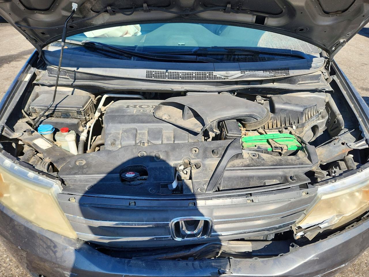2013 Honda Odyssey Ex Gray vin: 5FNRL5H40DB012367