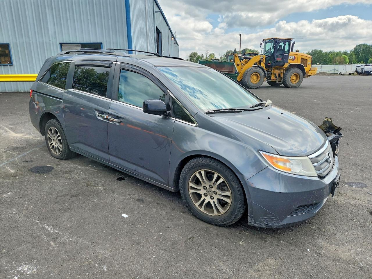 2013 Honda Odyssey Ex Серый vin: 5FNRL5H40DB022347