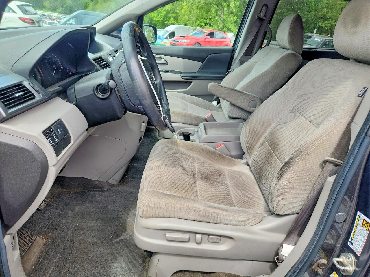 2013 Honda Odyssey Ex Серый vin: 5FNRL5H40DB022347
