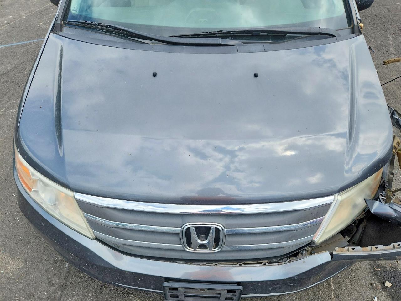 2013 Honda Odyssey Ex Серый vin: 5FNRL5H40DB022347