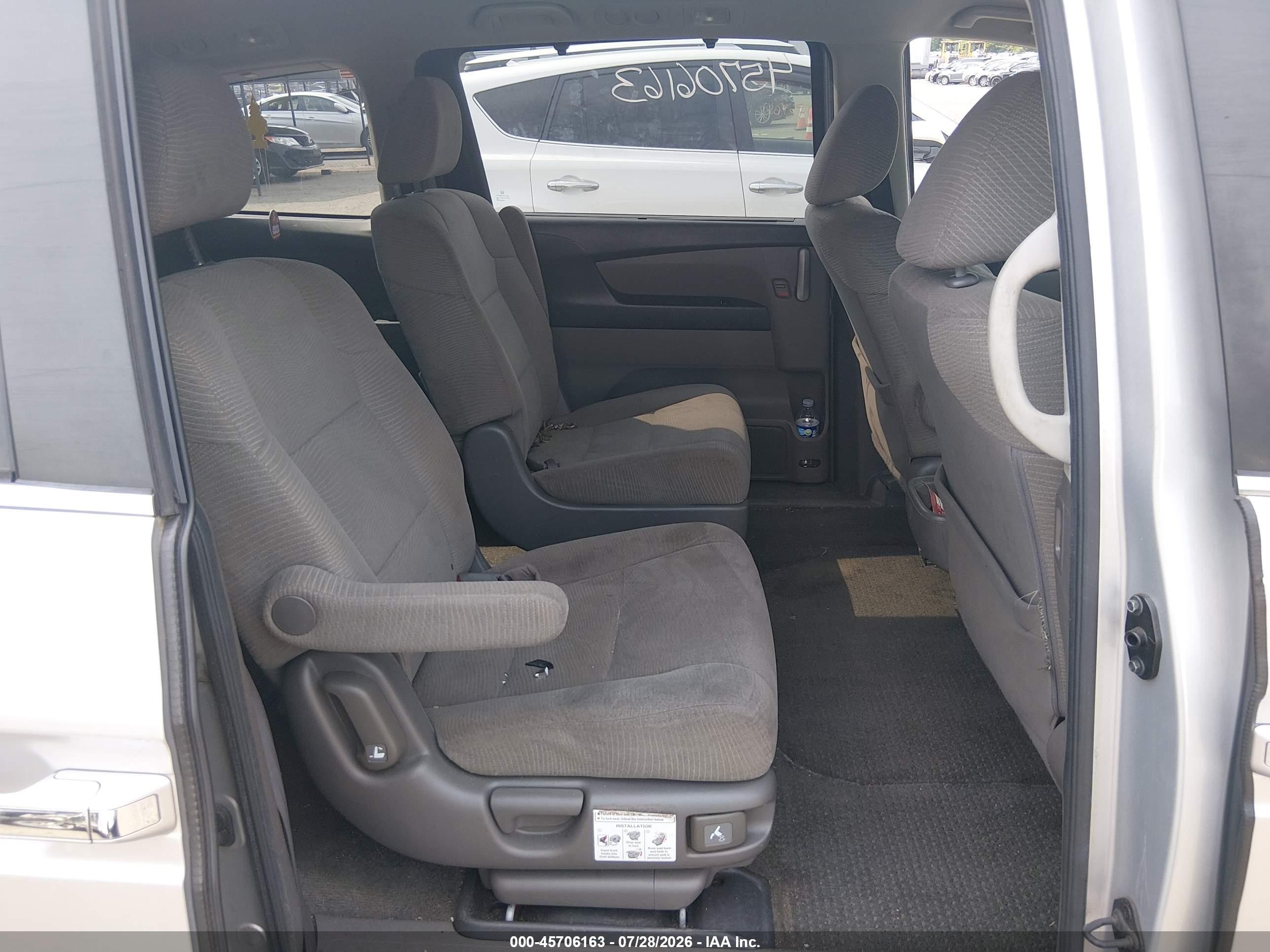 2013 Honda Odyssey Ex Silver vin: 5FNRL5H40DB044770
