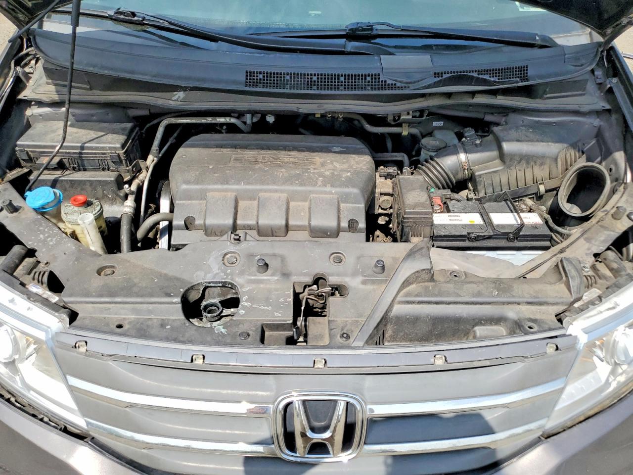 2013 Honda Odyssey Ex Gray vin: 5FNRL5H40DB047894