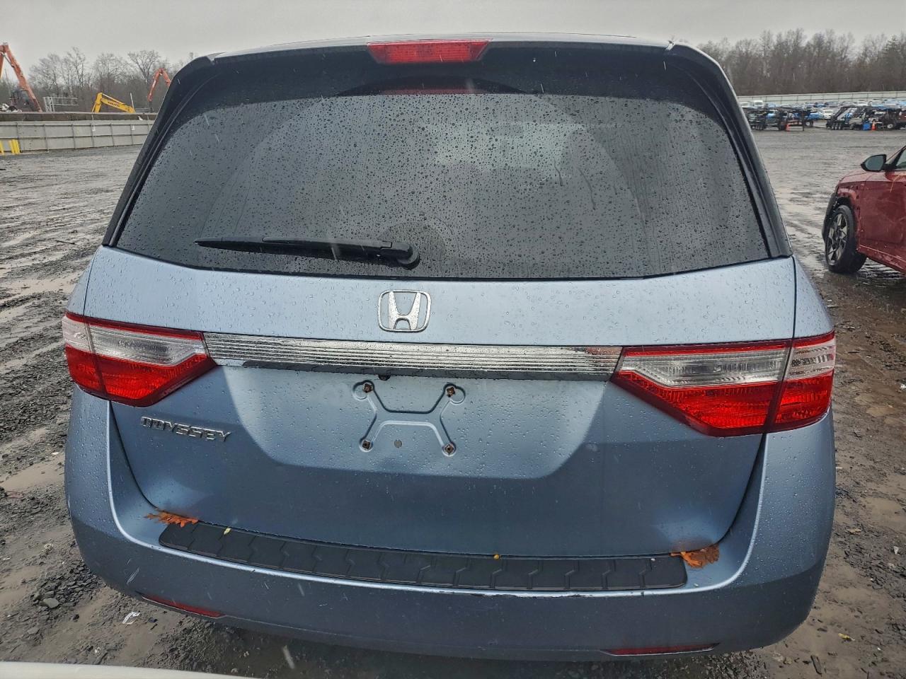 2013 Honda Odyssey Ex Синий vin: 5FNRL5H40DB051525