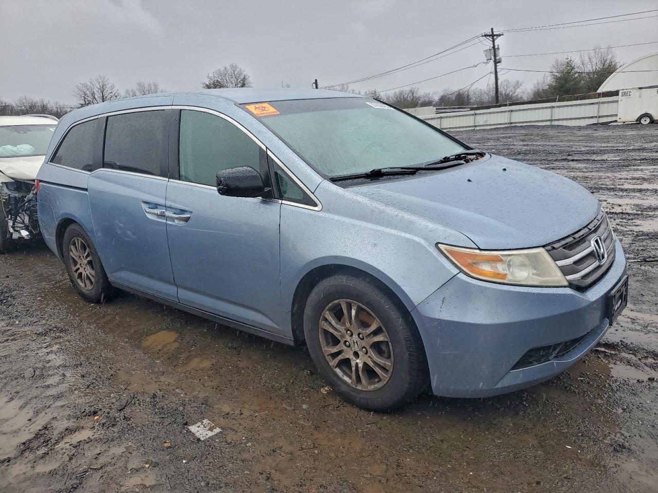 2013 Honda Odyssey Ex Синий vin: 5FNRL5H40DB051525