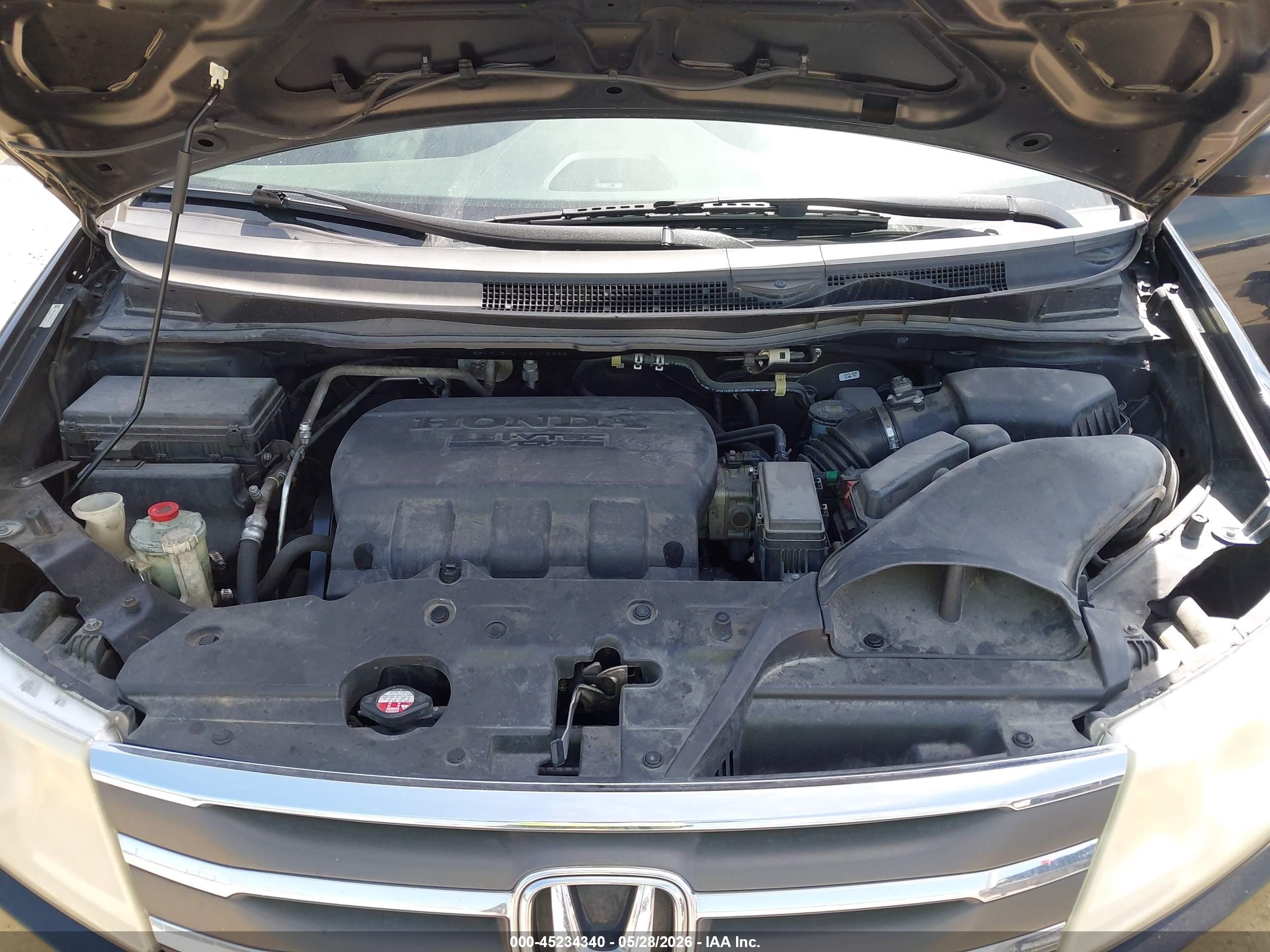 2013 Honda Odyssey Ex Черный vin: 5FNRL5H40DB075386