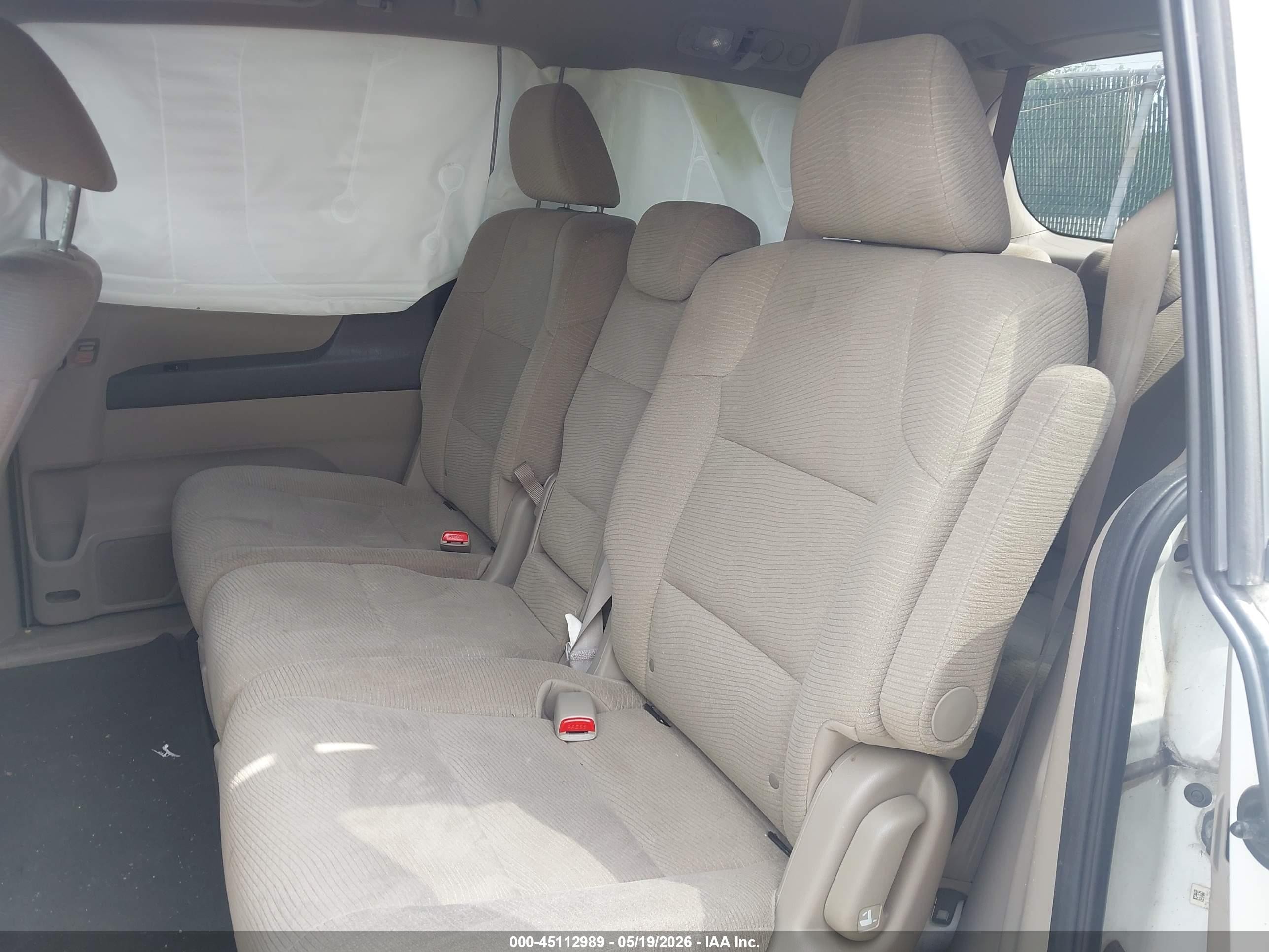 2013 Honda Odyssey Ex White vin: 5FNRL5H40DB079499