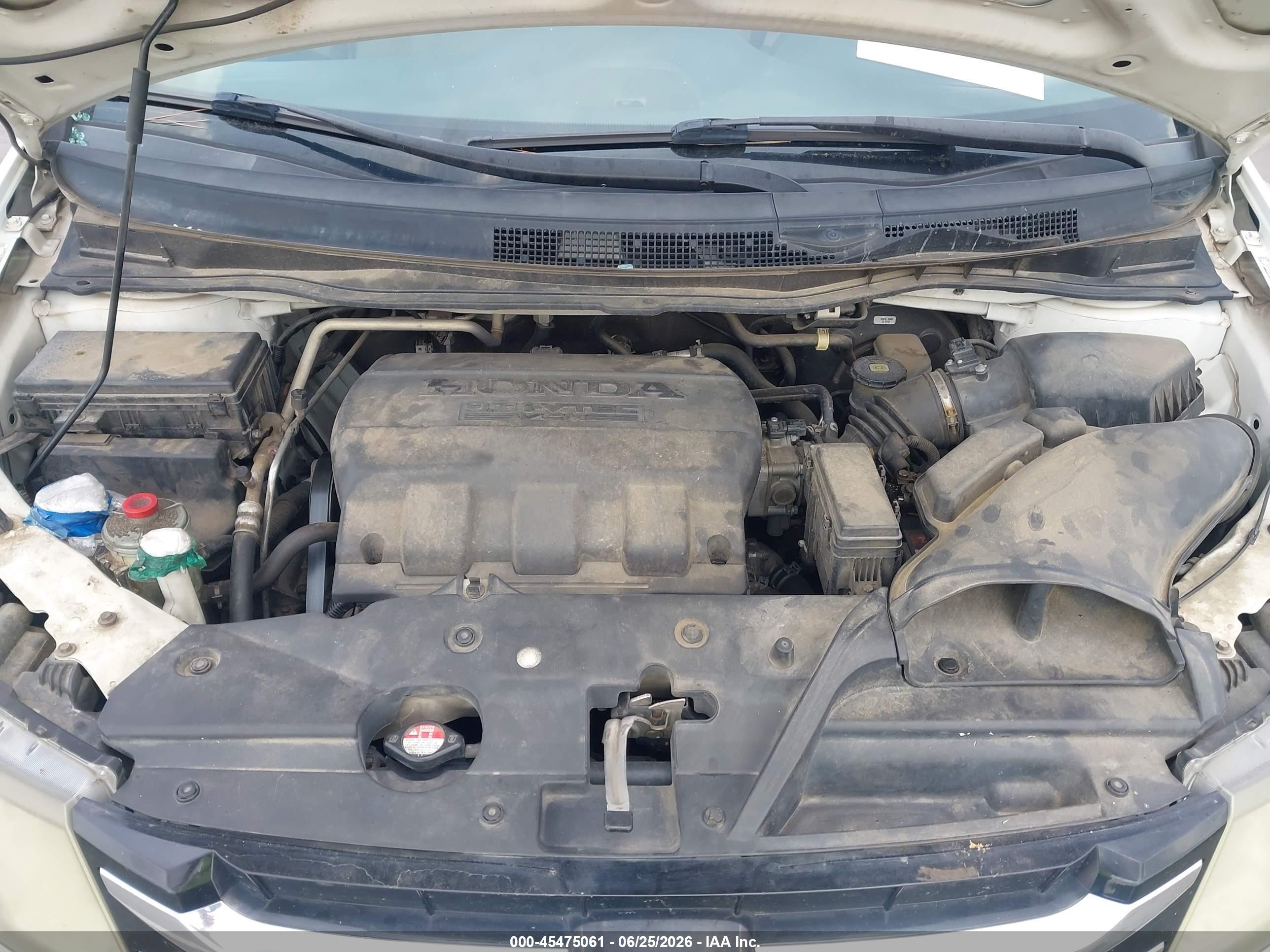 2014 Honda Odyssey Ex Белый vin: 5FNRL5H40EB029610