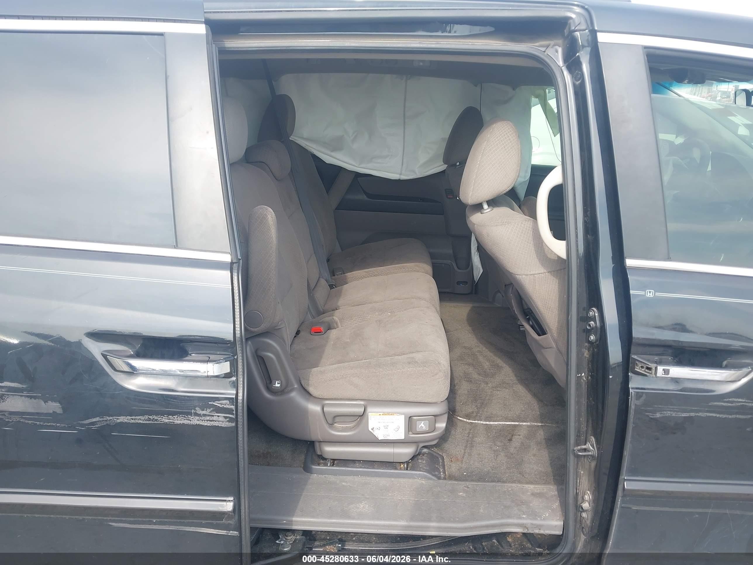 2014 Honda Odyssey Ex Black vin: 5FNRL5H40EB055561