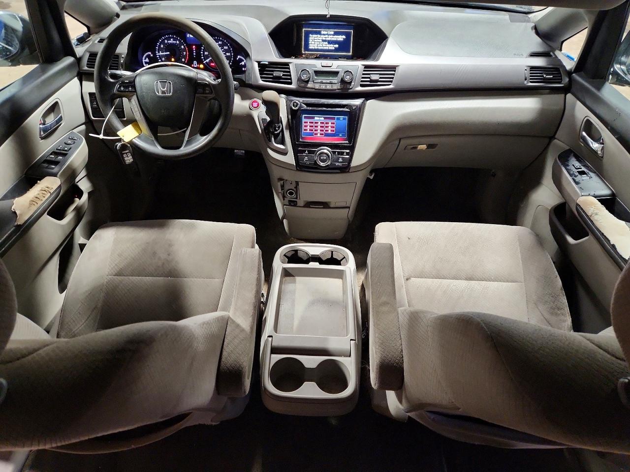 2014 Honda Odyssey Ex Gray vin: 5FNRL5H40EB057424