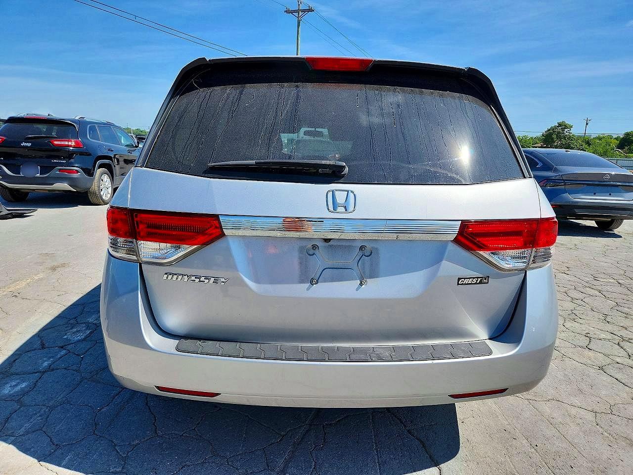 2014 Honda Odyssey Ex Silver vin: 5FNRL5H40EB100160