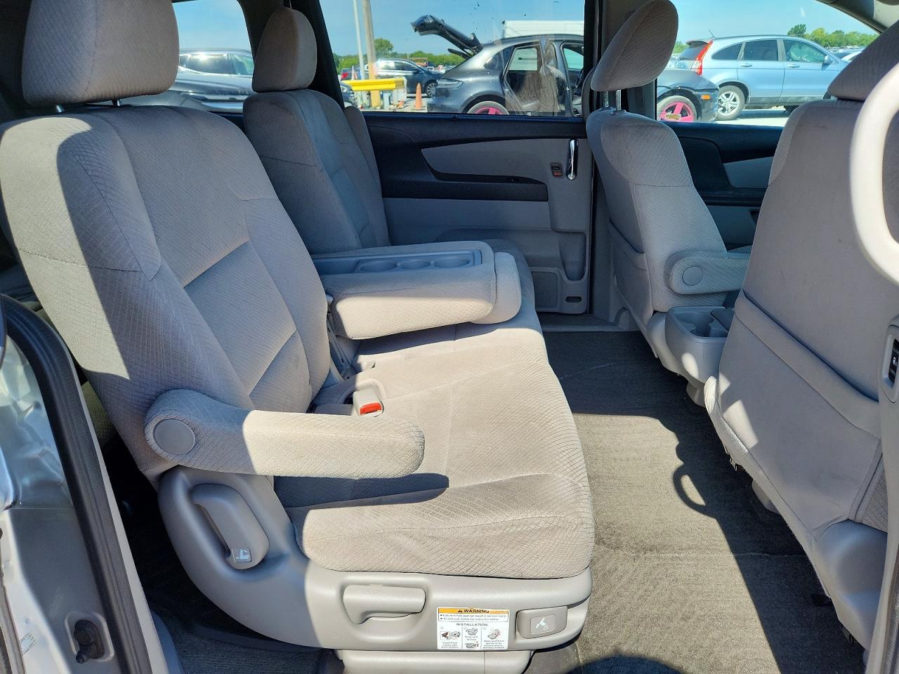 2014 Honda Odyssey Ex Silver vin: 5FNRL5H40EB100160