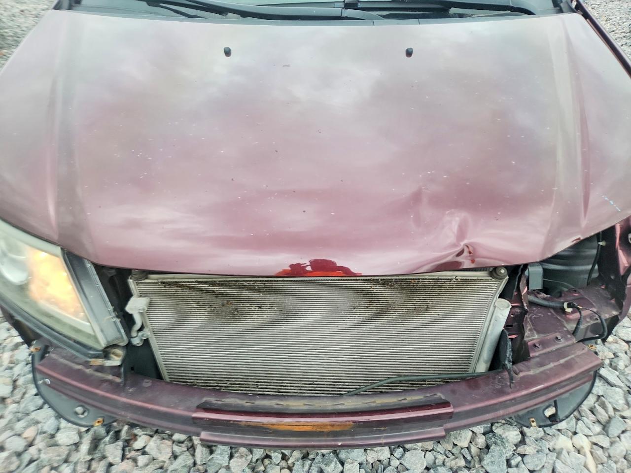 2014 Honda Odyssey Ex Burgundy vin: 5FNRL5H40EB100675