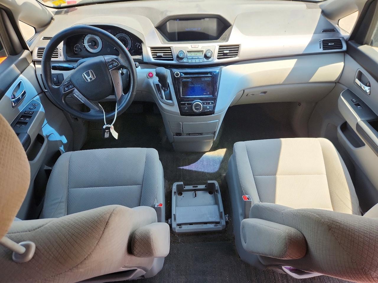 2014 Honda Odyssey Ex Gray vin: 5FNRL5H40EB117671