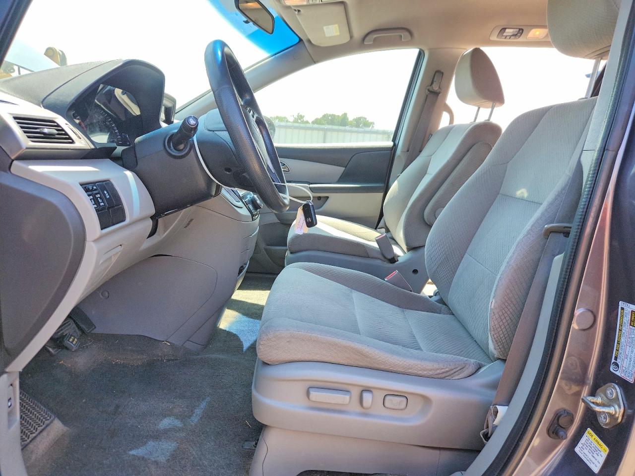 2014 Honda Odyssey Ex Gray vin: 5FNRL5H40EB117671