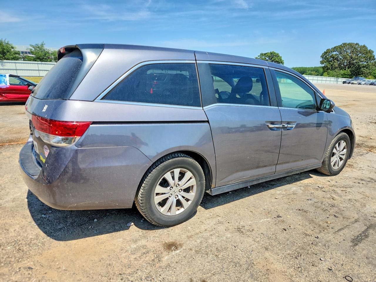 2014 Honda Odyssey Ex Gray vin: 5FNRL5H40EB117671