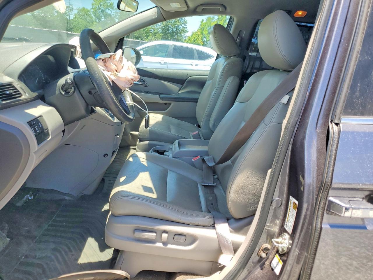 2015 Honda Odyssey Ex Серый vin: 5FNRL5H40FB018379