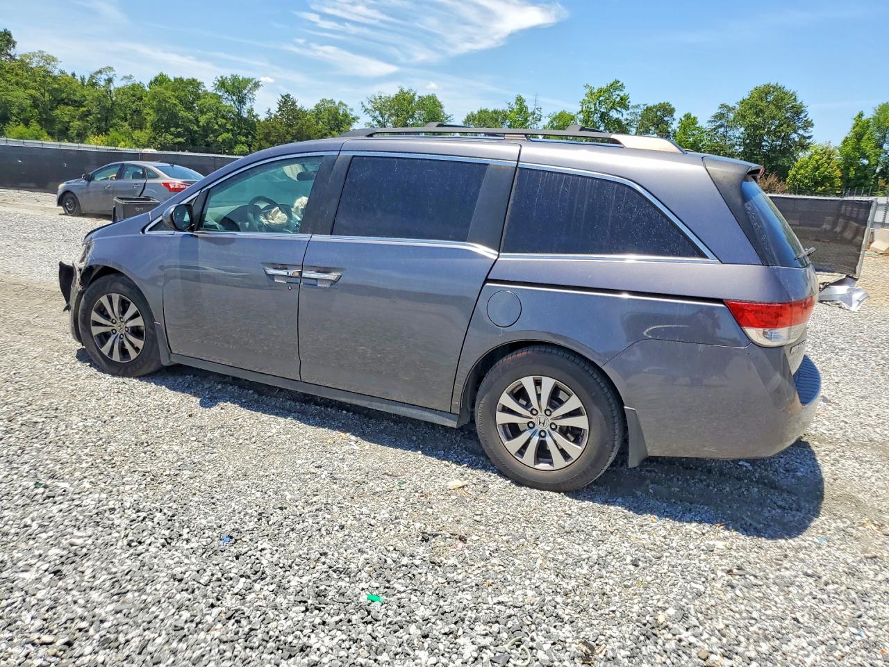 2015 Honda Odyssey Ex Серый vin: 5FNRL5H40FB018379